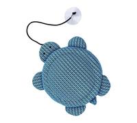 Generisch Éponge de bain à remous, boule absorbante d'huile, nettoyeur flottant réutilisable, écumoire à eau efficace, utilisation intérieure et extérieure, spa, piscine, 25 x 25 cm, 70 g, blanc, 1
