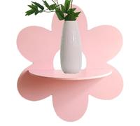 Generisch Étagère flottante, petite étagère en bois mignonne | Support de rangement mural en forme de bohème, étagère à plantes en bois pour chambre à coucher et salon