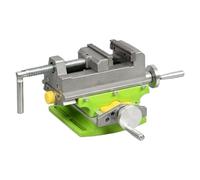 Generisch Étau de table en pour perceuse - Dispositif de serrage en métal avec guide précis pour le travail du bois et du métal - Étau compact pour établi de perçage et fraisage