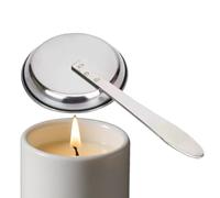 Generisch Éteignoir à bougie avec long manche - En acier inoxydable - Résistant à la chaleur - Pour camping, maison, pique-nique, extérieur