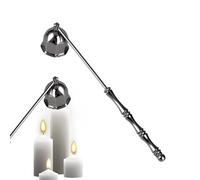 Generisch Éteignoir à bougie - En acier inoxydable 50 g - En forme de cloche - Étanche à la poussière - Avec support de mèche - Pour l'intérieur, l'extérieur, la décoration d'intérieur - Pour chambre