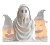 Generisch Figurine de collection en résine effrayante pour Halloween | Figurine d'Halloween pour salon, chambre à coucher, bureau, intérieur et extérieur