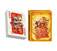 Generisch Fournitures de l'année de cheval 2026 - Planches, pack lunaire unique pour tables rondes, lots de cardistry avec totem imprimés, divertissements, pièces de paris pour adolescents, adultes et