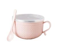 Generisch Gobelet à repas, récipient et verres de 740 ml, tasses à soupe avec poignées - Pour thé, flocons d'avoine, déjeuner, pâtes et sandwich