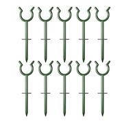 Generisch Guide de tuyau d'arrosage - Kit de 10 supports d'irrigation, outil de protection durable pour pelouse, parterre de fleurs, bordures, cour, jardin, chemin