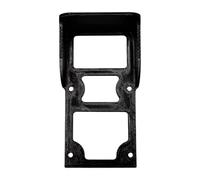 Generisch Housse de sonnette de porte - Protection solaire 3D - Protection contre la pluie - Protection de sonnette de porte - Mallette robuste et fiable pour maison, appartement, mur, entrée