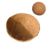 Generisch Insert pour en fibre de coco - Naturellement rond et respirant - Pour extérieur, terrasse, maison, balcon, jardinage et