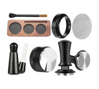 Generisch Kit de tamper à café, à dosettes de café portable avec distributeur - 51 mm - Ensemble d'accessoires pour - Pour salon, magasin, bar, cuisine, appartement, café, maison