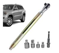 Generisch Kit d'extension de ouille offset - Couple élevé en métal 1/2 oudée universelle - Pour perceuse électrique et réparation de pneus sur voiture, compartiment moteur et châssis