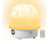 Generisch Lampe de chevet lune - Avec haut-parleur sans fil - Avec télécommande - Intensité variable - Pour chambre d'enfant, chambre à coucher, salon, bureau