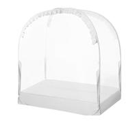 Generisch Lit d'enfant - Fil d'acier 70 x 130 x 140 cm - Housse pour éviter Que l'escalade ne grimpe - Couverture en Pop-up Respirante - Baldaquin - Lit d'enfant - Sommeil sûr