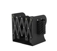 Generisch Livres de bureau, livres pour bureau, petits livres, rangement télescopique, livres de bureau décoratifs avec porte-stylo, organisateur de rangement en métal
