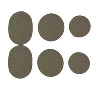 Generisch Lot de 6 patchs de réparation de chaussures auto-adhésifs contre | Patchs de réparation pour talons, semelles, orteils pour bottes, baskets, chaussures de randonnée, chaussures de course,