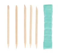 Generisch Lot de 6 spatules de nettoyage pour montres - Nettoyeur professionnel pour montres - Outils de réparation de montre - Dégraissant - Accessoires d'atelier d'horloger