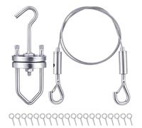 Generisch Lot de supports de peinture pour porte d'armoire - Montage facile avec un crochet rotatif, support de peinture et séchage de porte d'armoire - Convient pour la peinture de meubles et la