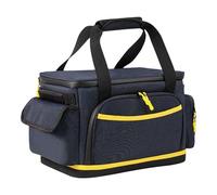 Generisch Mallette de rangement pour câbles - Housse compacte pour câble - Stockage optimal de la boîte d'eau - Sac en tissu Oxford - Porte-accessoires antichoc pour le camping, multicolore, XL, Voir