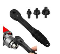 Generisch Mandrin à cliquet ouble tête, outil de clé portable, construction en acier robuste, mécanisme de de précision, idéal pour la réparation de voiture, les tâches