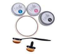 Generisch Marqueur effaçable à la chaleur, crème de marquage de précision, tube de 12,7 x 5,1 cm avec pinceau, pâte à dessin lisse, outil de matelassage avec fonction thermique, stylo à broder pour