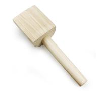 Generisch Marteau de poterie fait à la main - Pelle de finition artistique en céramique, poignée confortable, accessoires pour cuisine, travail du cuir, projets d'artisanat, bricolage, studio de