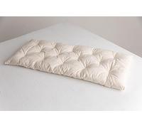 Generisch Matelas pour berceau à ressorts, en 100 % laine de mouton, respirant et régulateur de température, confort de couchage ferme pour bébé, housse hygiénique, parfaitement ajustée et naturelle