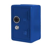 Generisch Mini coffre-fort en métal | Mini compartiment à billets en métal | Boîte de rangement pour argent avec mots de passe, cadeaux pour anniversaire, Noël, Nouvel An