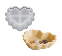 Generisch Moule en forme de cœur - Moule en forme de cœur, moule à boire en forme de cœur | pour boucles d'oreilles colliers à lèvres bonbons Saint-Valentin bricolage artisanat décoration maison