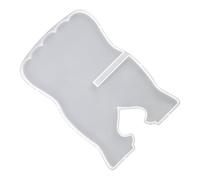 Generisch Moule en silicone pour livre - Moule en fonte époxy pour support de livres - Support en résine DIY - Moule à artisanat réutilisable pour décoration de bureau - Moule créatif pour les arts