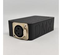 Generisch OpenDMX Interface par exemple Freestyler DMXControl USB Commande Open DMX 512 - Noir - Plastique - Rectangulaire - 5 x 9 x 2 cm - 512 canaux - 31 appareils - USB-B vers DMX 3 broches femelle