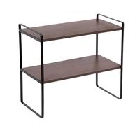 Generisch Organisateur de bureau | 2 étages moderne pour rehausser la cuisine et le bureau | pour la maison, la chambre à coucher, le bureau, la chambre d'étudiant, jardinière décorative