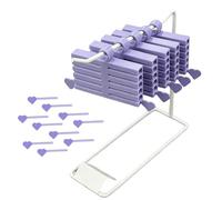 Generisch Organisateur de de film à ongles - 16 pièces - Mallette portable