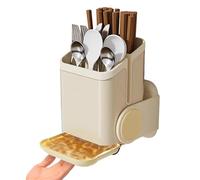 Generisch Organiseur de couverts mural - Montage sans perçage | Range-couverts pour cuisine, mur et plan de travail pour la maison, dortoir, appartement, chambre à coucher, salon
