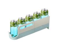 Generisch Organiseur de soda pour le réfrigérateur pour le stockage de | Distributeur de boissons pour réfrigérateur pour garde-manger, placard de cuisine, congélateur et bar de maison