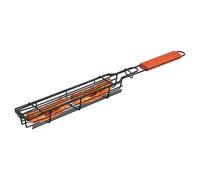 Generisch Panier à griller pour hot-dog - Grille à rôtir à pince pour saucisses, steak, cuisine de légumes | en acier inoxydable avec cadre en fer résistant à la chaleur, poignée de