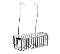Generisch Panier de pommeau de douche facile à installer, pas de perçage, A | Panier de douche, support d'étagère de douche pour organisateur suspendu, résistant à la rouille, étagère de rangement pour
