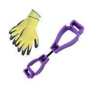 Generisch Pince à gants | Porte-gants multifonction anti-perte avec deux clips | Clips de gants pour la sécurité des ouvriers du bâtiment, plus de gants perdus
