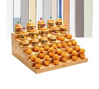 Generisch Planche à brochettes pour aliments 6 étages | Présentoir à brochettes alimentaires pour apéritifs, fromage, viande, cocktail, restauration, barbecue, buffet et mariage
