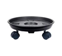 Generisch Plateau à roulettes pour pot - Support robuste - Bac à plantes mobile - Base roulante durable pour grande végétation - Accessoire de transport pratique pour décoration intérieure et