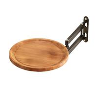 Generisch Plateau mural pliable - Table murale extensible pour petits espaces - Balcon - Table basse - Pour propriétaires d'appartement, chambre à coucher, salle de bain, cuisine, petites pièces