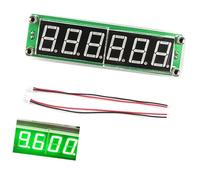 Generisch PLJ-6LED EIN Fréquencemètre numérique, écran couleur vert | Temps de portail de 0,1 seconde, écran LED lumineux pour une mesure de fréquence de haute précision, oscillateur TCXO précis