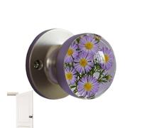 Generisch Poignées de commode - Boutons de tiroir rétro à fleurs | Ferrures anti-décoloration et décoration pour cuisine, armoire, placard, garage