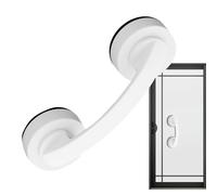 Generisch Poignées ventouses pour douche | Poignées de porte et de fenêtre en verre - Poignée forte pour appuyer et tirer sans perçage mural amovible pour miroir de cuisine, réfrigérateur, armoire