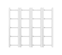 Generisch Porte-capsules pour organiser les capsules de café - Pour montage | Étagère de cuisine à 20 compartiments sans perçage pour plan de travail, dessous de l'armoire, montage intérieur de porte