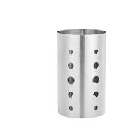 Generisch Porte-couverts en acier inoxydable brossé doré, respirant et drainable pour comptoirs de cuisine, une solution de rangement de style nordique adaptée pour le rangement des couverts. (argenté
