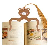 Generisch Porte-livre ouvre-livre, support de livre en métal antidérapant décoratif - ouvre-livre clip latéral | pour livre de cuisine, cahier, femme, homme, enfant, lecteur de lecture à la
