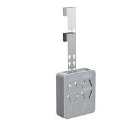 Generisch Porte-pastilles de nettoyage réglable pour chasse d'eau | Support de plateau pour cuvette de WC avec clapet pour salle de bain, maison, école