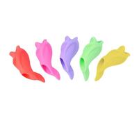 Generisch Porte-stylo - Poignée ergonomique en silicone en forme de dauphin - Aide à l'écriture avec rembourrage pour une prise en main détendue - Pour la maison, l'école, la maternelle et les