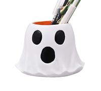 Generisch Pot à crayons en résine pour décoration d'Halloween | Pot de fleurs amusant pour bibliothèque, chambre à coucher, salon, couloir, entrée, bureau