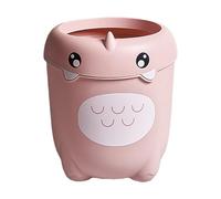 Generisch Poubelle mignonne pour enfants, compacte, design dinosaure, couvercle ouvert, panier de rangement, organiseur multifonction sous la table de cuisine