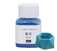 Generisch Poudre de couleur ciment - 30 ml de colorant pigment à l'oxyde de fer | Colorant en poudre noire, rouge et vert pour béton, ciment, plâtre, plâtre, argile, calcaire, mortier, peinture