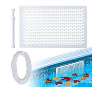 Generisch Protection de skimmer - Filtre anti-feuilles - Filet de skimmer pour nettoyer la saleté flottante et l'élimination des dépôts pour piscine, école, hôtel, maison, bassin